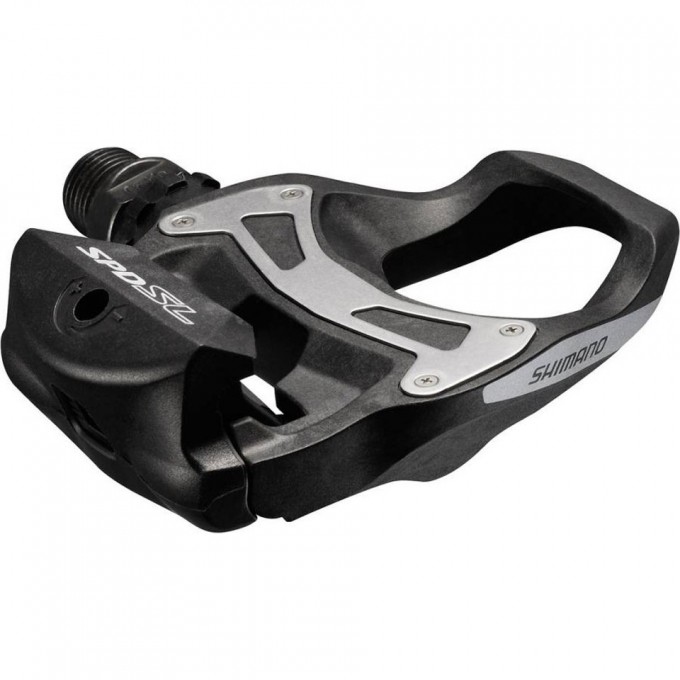 Педали SHIMANO R550, без отражателя, с шипами, черный, индивидуальная упаковка EPDR550L