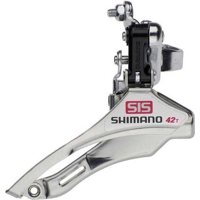 Переключатель передний SHIMANO TOURNEY, TY10, верхняя тяга, 28.6, 42T, без упаковки AFDTY10TS6 Переключатель передний SHIMANO TOURNEY, TY10, верхняя тяга, 28.6, 42T, без упаковки AFDTY10TS6