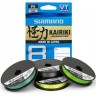 Леска плетёная SHIMANO KAIRIKI 8 PE 150м зеленая 0.215 мм 20.8 кг 59WPLA58R06