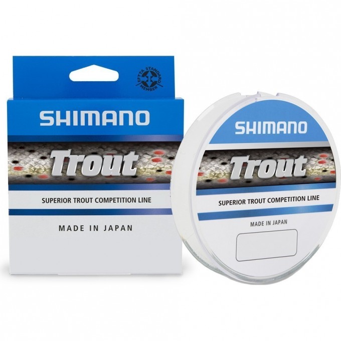 Леска SHIMANO TROUT 150м прозрачная 0,205мм 4,25кг TRO15020 Леска SHIMANO TROUT 150м прозрачная 0,205мм 4,25кг TRO15020