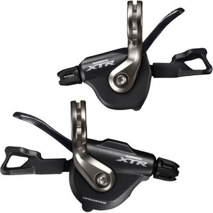Шифтер SHIMANO XTR, M9000, левый/правый, 2/3x11скоростей, трос+оплетка ISLM9000PA