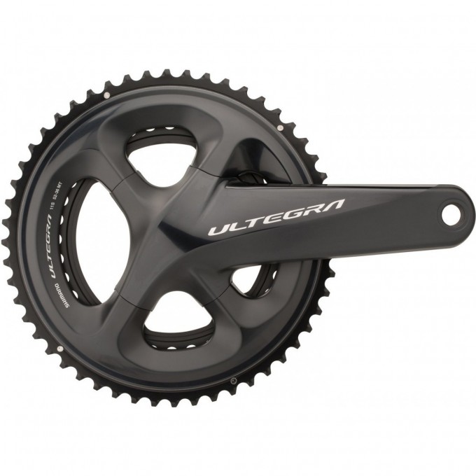Система SHIMANO ULTEGRA, R8000, 175 мм, интегрированный вал, 52/36T без каретки, без упаковки KFCR8000EX26