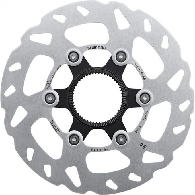 Тормозной диск SHIMANO SLX, RT70, 140 мм, CENTER LOCK ISMRT70SS