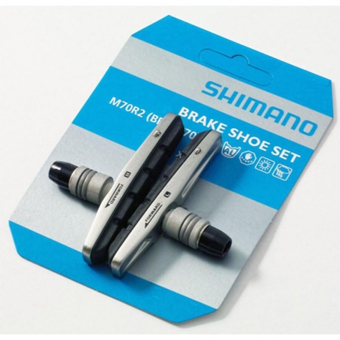 Тормозные колодки SHIMANO для v-brake, M70R2, картриджн. комплект, к br-m770 Y8EM9802A Тормозные колодки SHIMANO для v-brake, M70R2, картриджн. комплект, к br-m770 Y8EM9802A